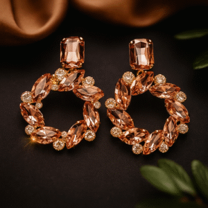 Rose Radiance Earrings